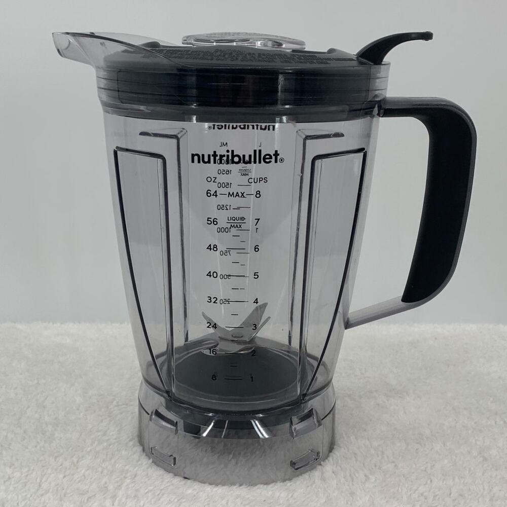 Nutribullet Blender OEM Replacement 8 cup Pitcher w/Blade and Lid 64oz